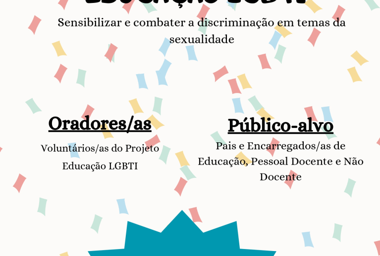 Educação LGBTI: sensibilizar e combater a discriminação